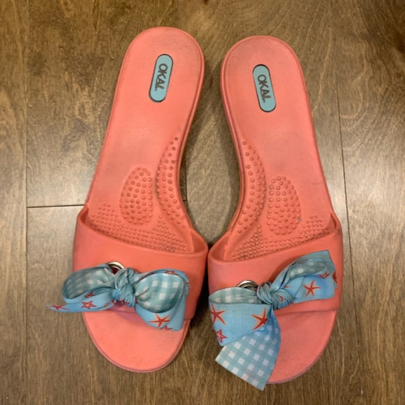 OKA B Madison Slides - Size ML 8/9 Most comfortable slides ever!!! All inVGUC - Picture 2 of 8